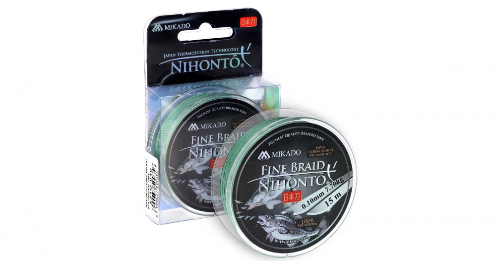 Fir Textil Nihonto Fine Braid 15M 0.16Mm/12.5Kg/15M-Green