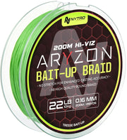 Fir Textil Nytro Hi-Viz Feeder Spod Braid, 0.16mm, 9.1kg, 200m