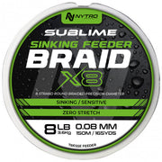 Fir Textil Nytro Sublime X8 Sinking Feeder 150m