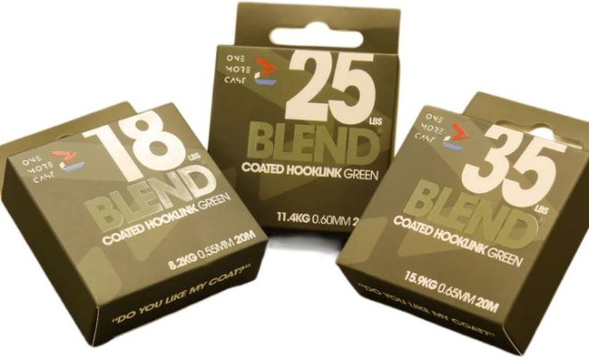 Fir Textil ONE MORE CAST Tackle Blend Coated Hooklink Green, 0.65mm, 35lbs, 15.9kg, 20m