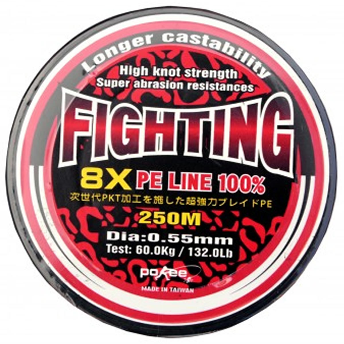 Fir Textil Pokee Fighting X8 Green 250m