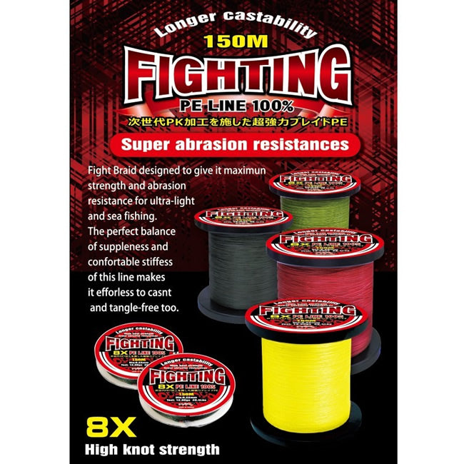 Fir Textil Pokee Fighting X8 Green 250m