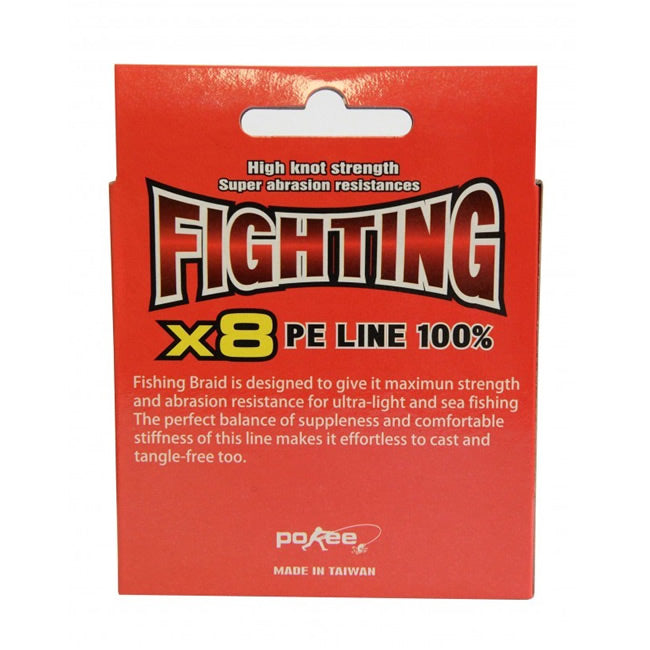 Fir Textil Pokee Fighting X8 Green 250m