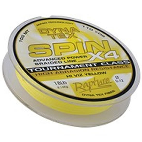 Fir Textil RAPTURE DynaTex Spin X4 100m, 0.18mm, 25lbs/12.70kg