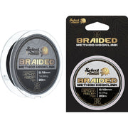 Fir Textil SELECT BAITS X8 Method Feeder Braid Silt Black 20m