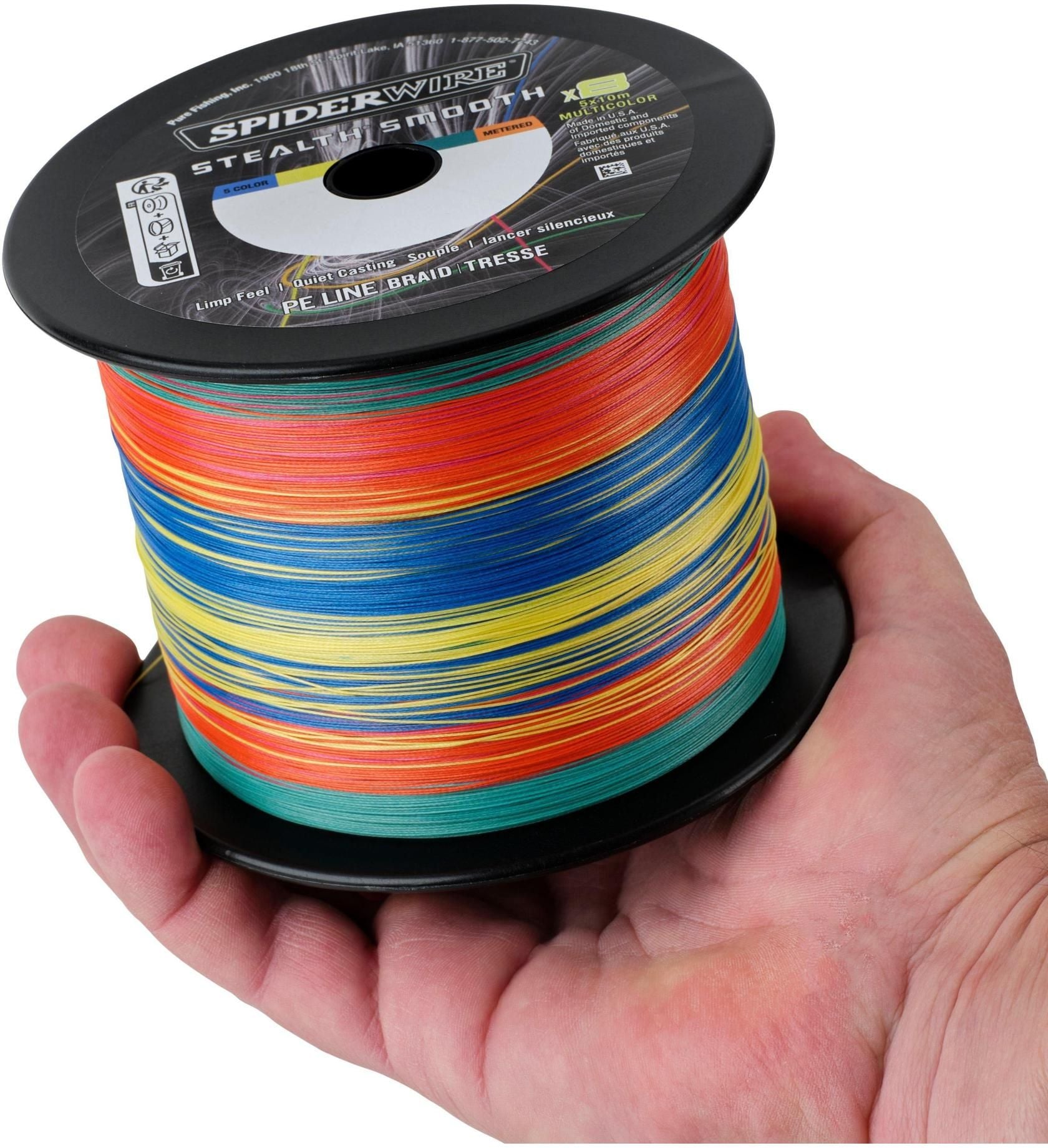 Fir Textil SPIDERWIRE Smooth X8 Multicolor 2000m