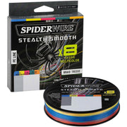 Fir Textil SPIDERWIRE Stealth Smooth 8X8 PE Braid, Multicolor, 300m, 0.19mm, 18kg