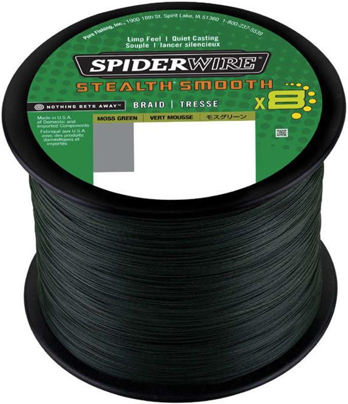 Fir Textil SPIDERWIRE Stealth X8 Moss Green 2000m