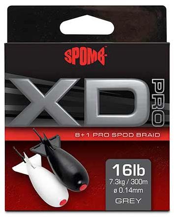 Fir Textil SPOMB XD Pro Braid Grey 8+1 300m