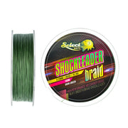 Fir Textil Select Baits Shockleader X8 Braid Dark Green 100m