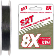 Fir Textil Sert 8X SRT Moss Green 135m