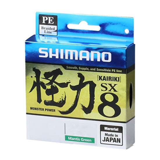 Fir Textil Shimano Kairiki PE Green Mantis 0.12 Mm 15Lbs 150 M 7.0 Kg