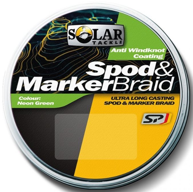 Fir Textil Solar SP Spod And Marker Braid, 20lbs, 0.19mm, 250m