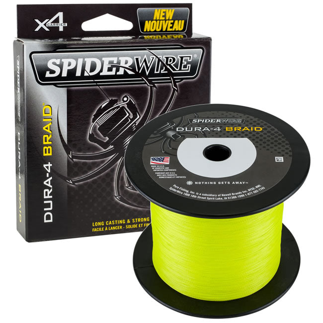 Fir Textil Spiderwire Dura 4 Galben 1800m, 0.35mm, 35kg