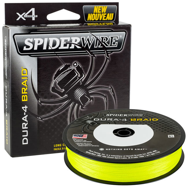 Fir Textil Spiderwire Dura4 Galben 300m, 0.25mm, 23.2kg