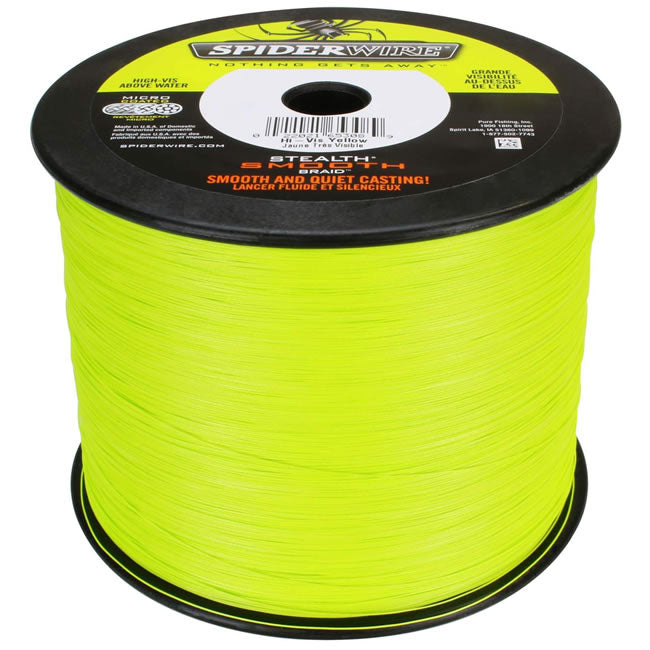 Fir Textil Spiderwire Stealth Smooth 12 Braid Galben 2000m, 0.19mm, 18kg