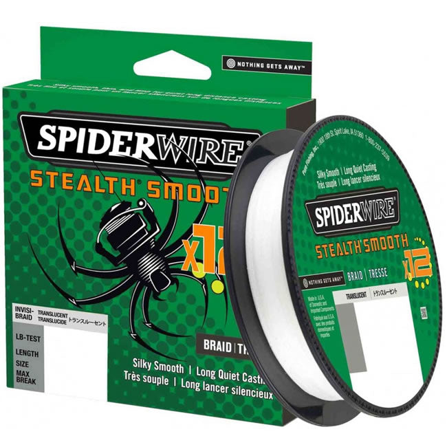 Fir Textil Spiderwire Stealth Smooth 12 Braid Transparent 150m, 0.11mm, 10.3kg