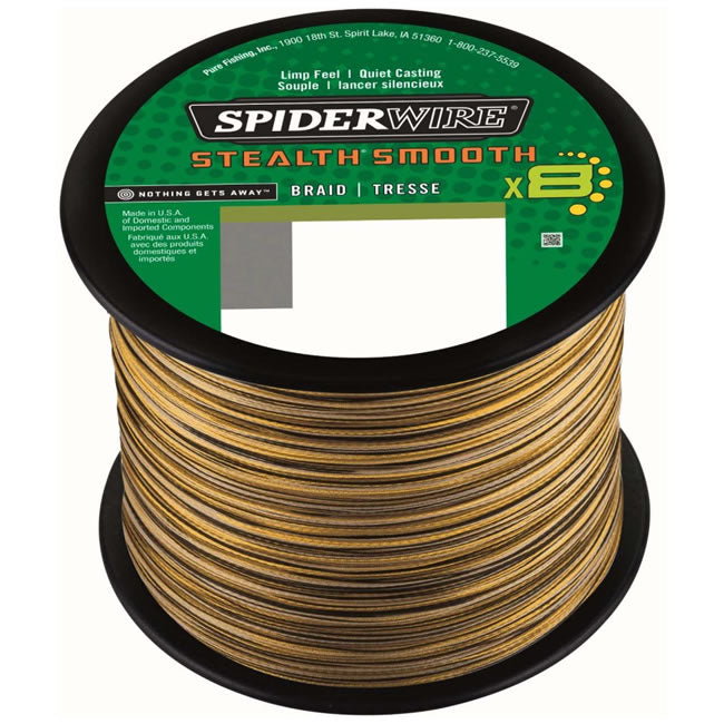 Fir Textil Spiderwire Stealth Smooth 8 Braid Camo 2000m