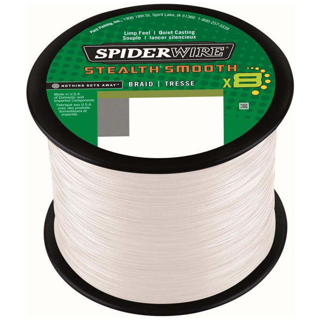 Fir Textil Spiderwire Stealth Smooth 8 Braid Transparent 2000m, 0.19mm, 18kg