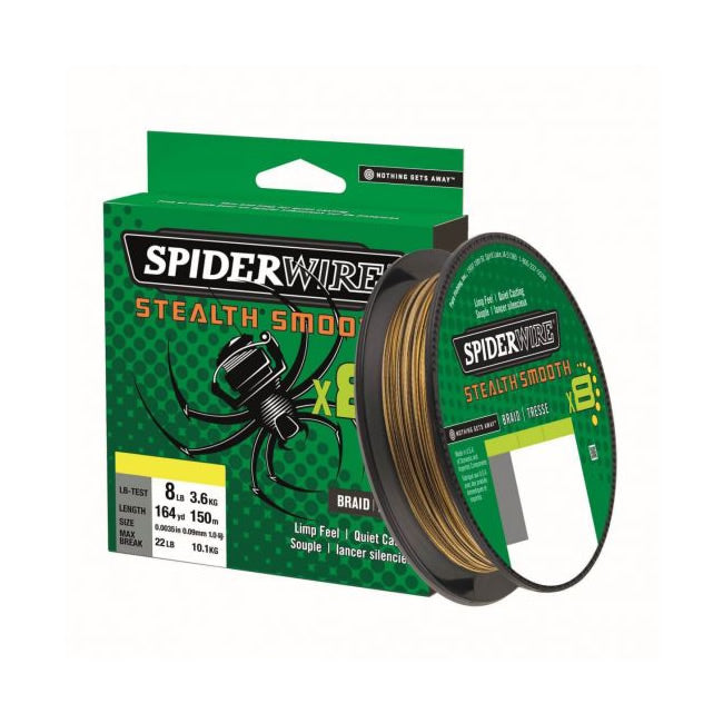 Fir Textil Spiderwire Stealth Smooth 8 Camo 0.06mm 5.4kg 150m