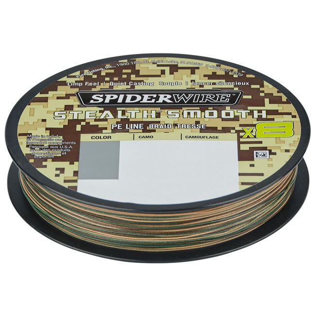 Fir Textil Spiderwire Stealth Smooth 8 Camo 150m, 0.07mm, 6kg