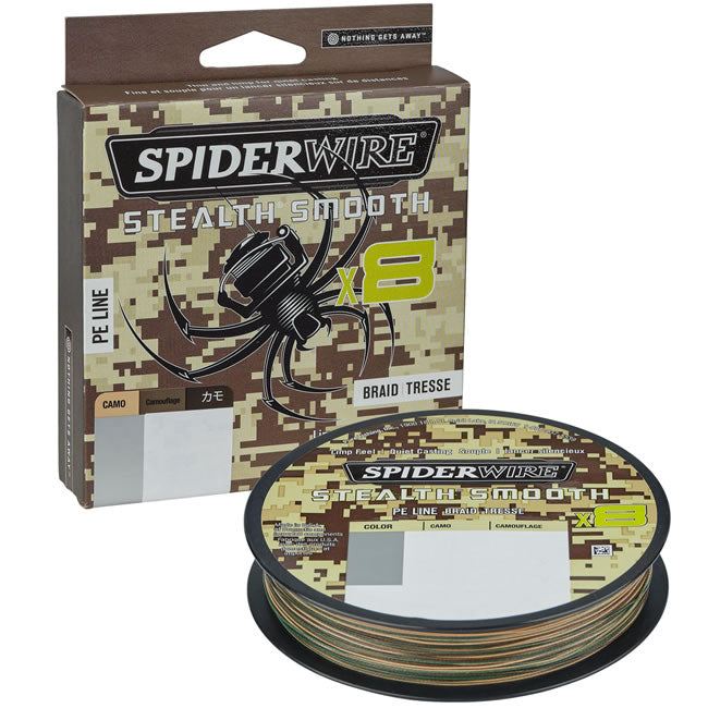 Fir Textil Spiderwire Stealth Smooth 8 Camo 300m, 0.19mm, 18kg