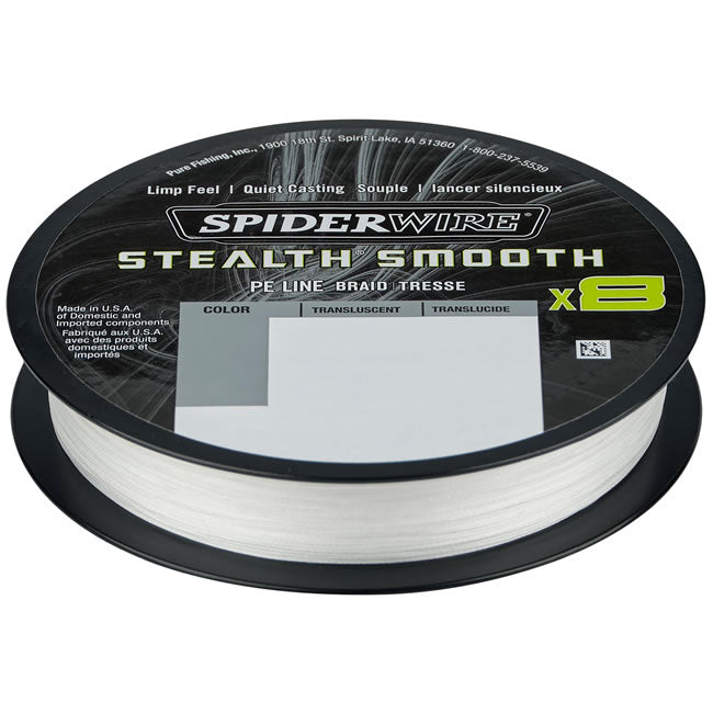 Fir Textil Spiderwire Stealth Smooth 8 Transparent 150m, 0.05mm, 5.4kg