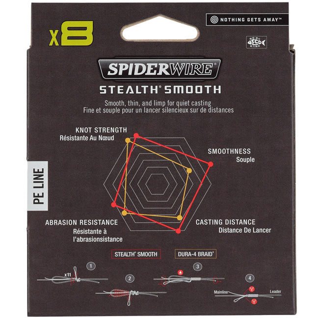 Fir Textil Spiderwire Stealth Smooth 8 Transparent 150m, 0.23mm, 23.6kg
