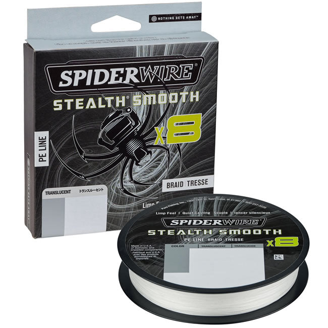 Fir Textil Spiderwire Stealth Smooth 8 Transparent 150m, 0.33mm, 38.1kg