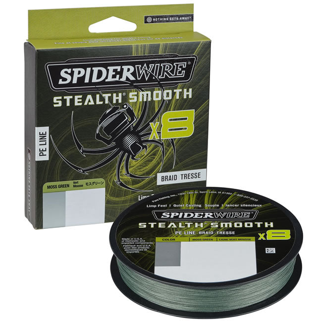 Fir Textil Spiderwire Stealth Smooth 8 Verde, 0.29mm, 26.4kg,150m