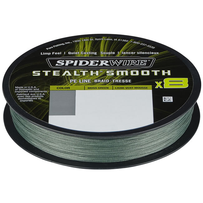 Fir Textil Spiderwire Stealth Smooth 8 Verde 150m, 0.07mm, 6kg