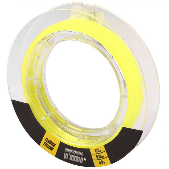 Fir Textil Spro PowerCatcher Vi'Braid Yellow 125m