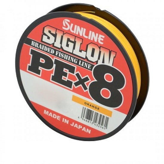 Fir Textil Sunline Siglon PE x8 Orange 0.187mm 150m