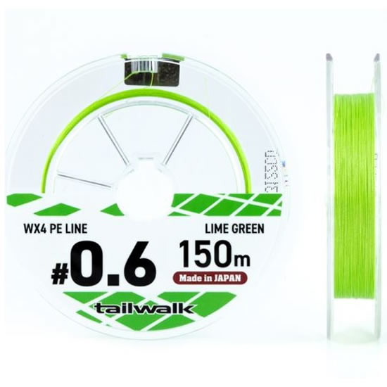 Fir Textil TAILWALK PeeWee WX4 Lime Green 150m