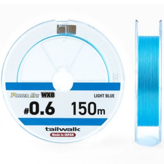 Fir Textil TAILWALK Power Eye WX8 Light Blue 150m