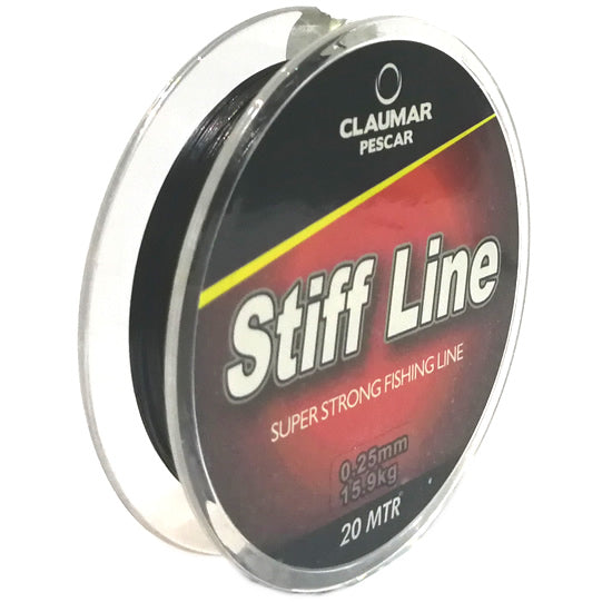 Fir Textil Teflonat Claumar Pescar Stiff Line 20M 0.18MM 11.4KG