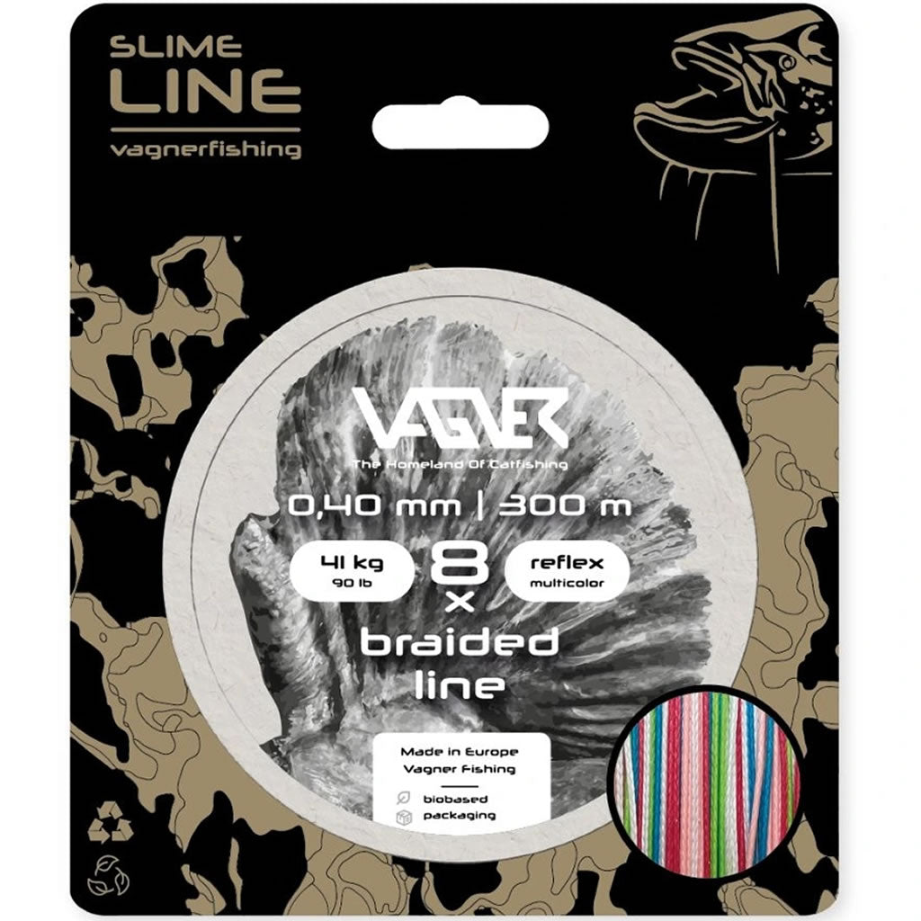 Fir Textil VAGNER Braided Line Reflex Multicolor 300m