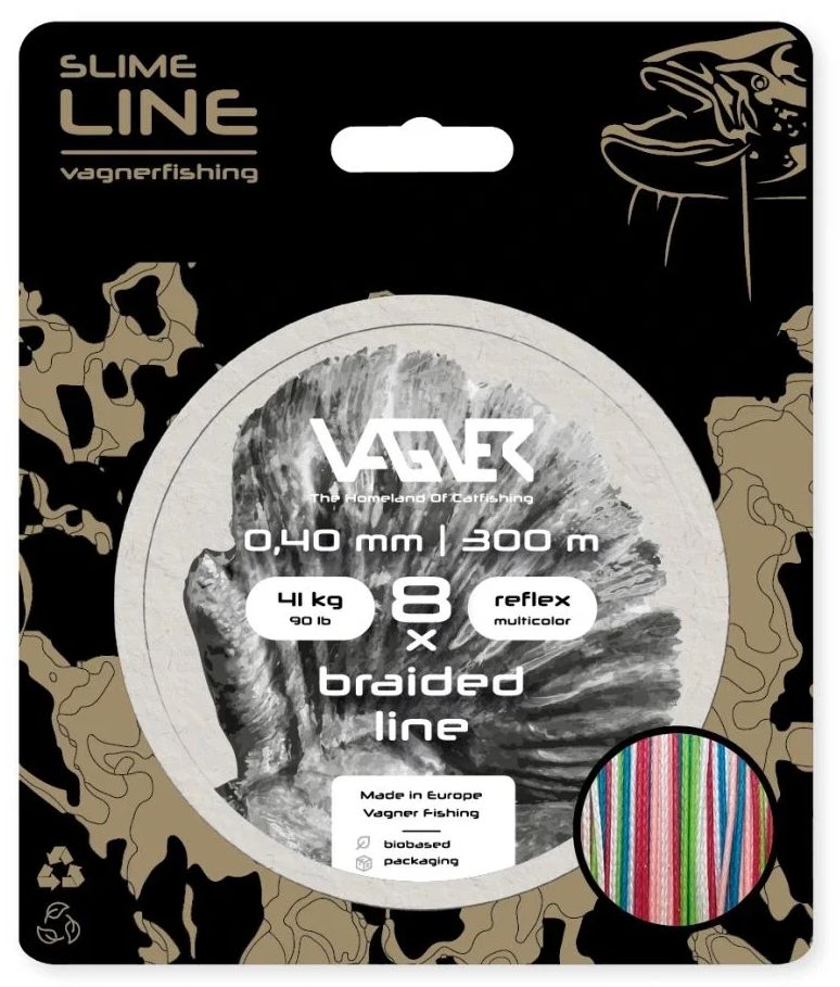 Fir Textil VAGNER Braided Line Reflex Multicolor 300m