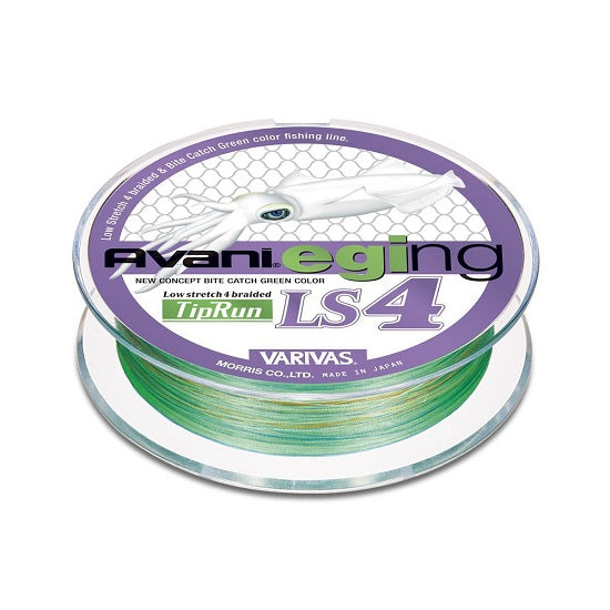 Fir Textil Varivas AVANI EGING LS4 PE TIP RUN 200m Marking Fluo Green
