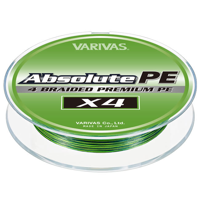 Fir Textil Varivas Absolute Premium PE X4 Marking Green 150m
