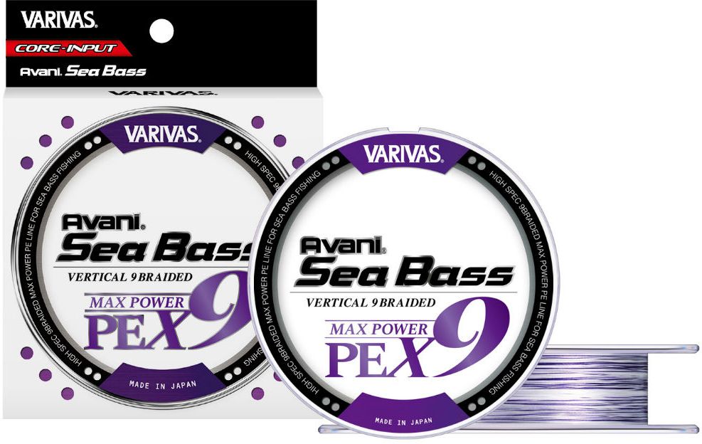 Fir Textil Varivas Avani Sea Bass Max Power PE X9 White Purple 150m