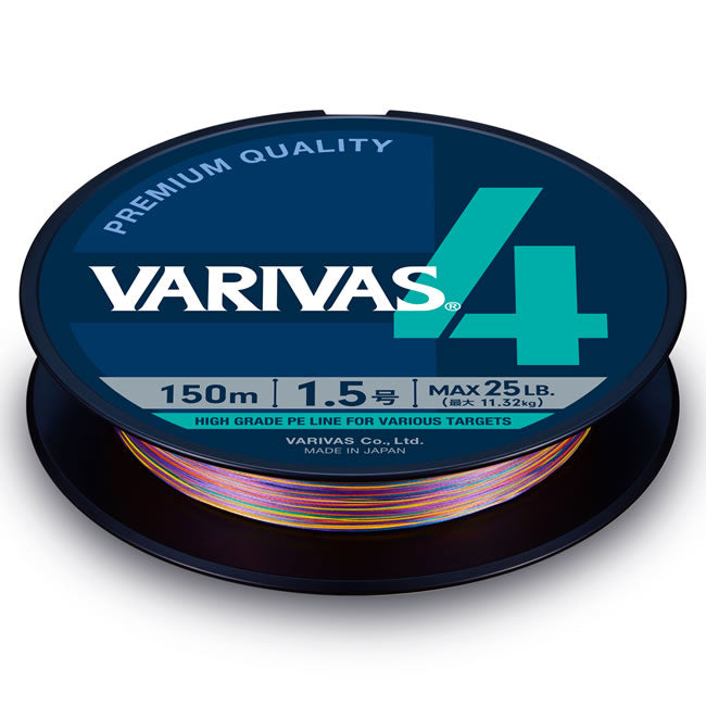 Fir Textil Varivas PE 4 Marking Edition 300m 0.285mm 43lb Vivid 5 Color
