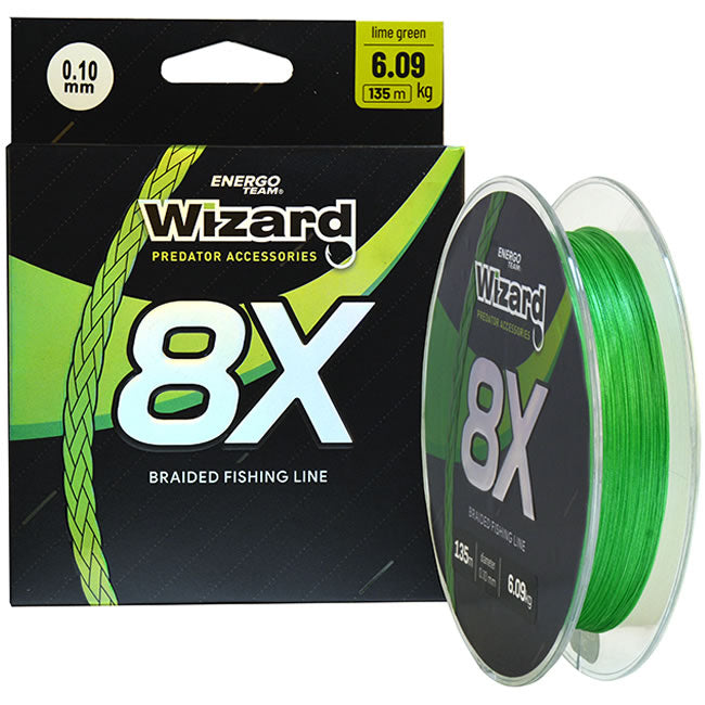 Fir Textil WIZARD 8X Lime Green 135m