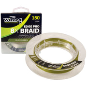 Fir Textil WIZARD Edge Pro 8x Braid Olive 150m