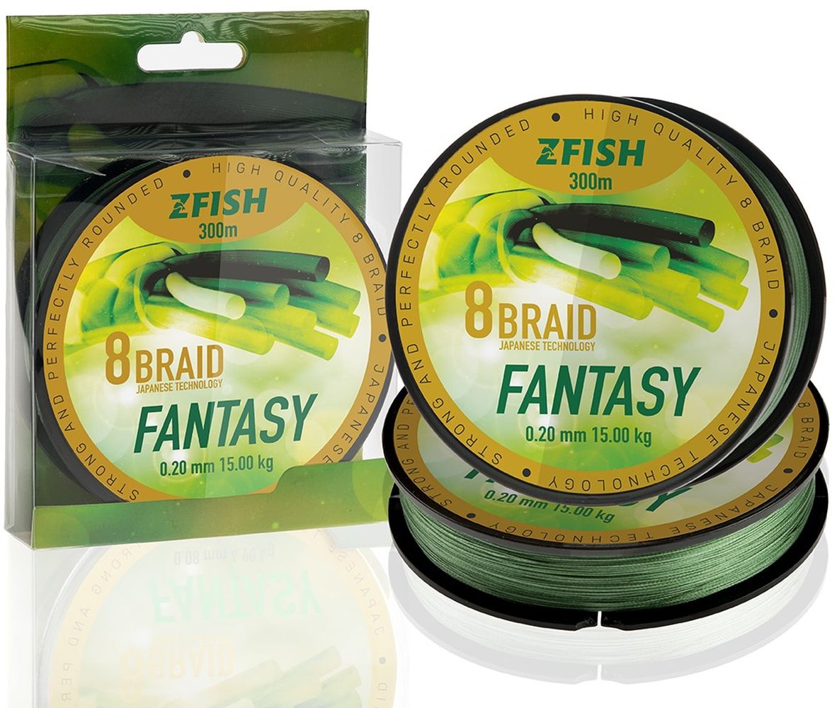 Fir Textil Zfish Fantasy 8 Braid, 0.20mm, 15.00kg, 130m