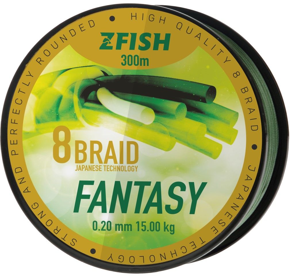 Fir Textil Zfish Fantasy 8 Braid, 0.25mm, 18.50kg, 300m