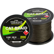 Fir WIZARD Cat Braided Line Dark Brown, 0.50mm, 55.20kg, 200m