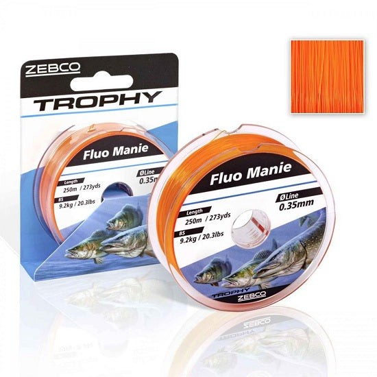 Fir Zebco Fluo Manie 0.25mm 300m 5kg
