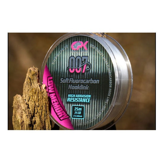 Fir fluorocarbon CPK 007 Fluorocarbon Hooklink 0.40mm/25m Transparent