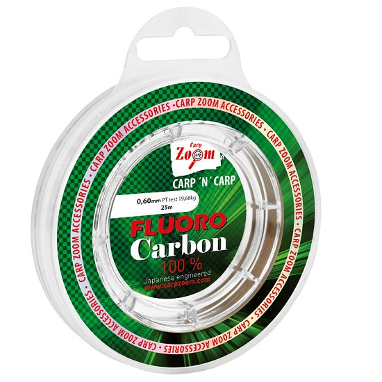 Fir fluorocarbon Carp Zoom Fluorocarbon Leader 0.60mm 19.69kg 25m